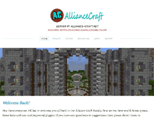 Tablet Screenshot of alliancecraft.net